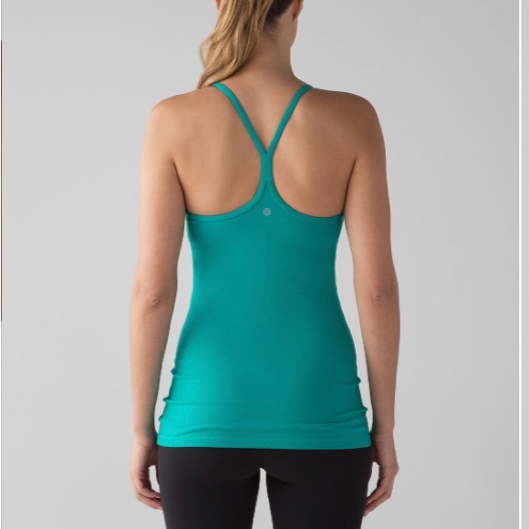Lululemon Power Y Tank in Viridian Green - Picture 2 of 11